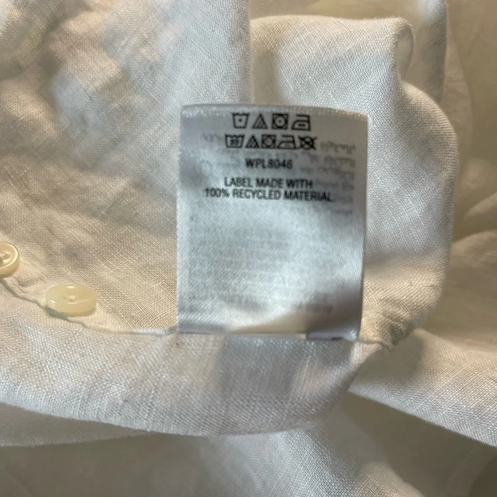 Club Room White Casual Button Down Shirt - Picture 5 of 6